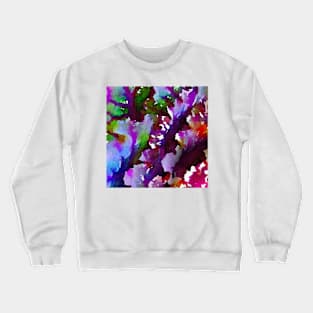 Abstract floral Crewneck Sweatshirt